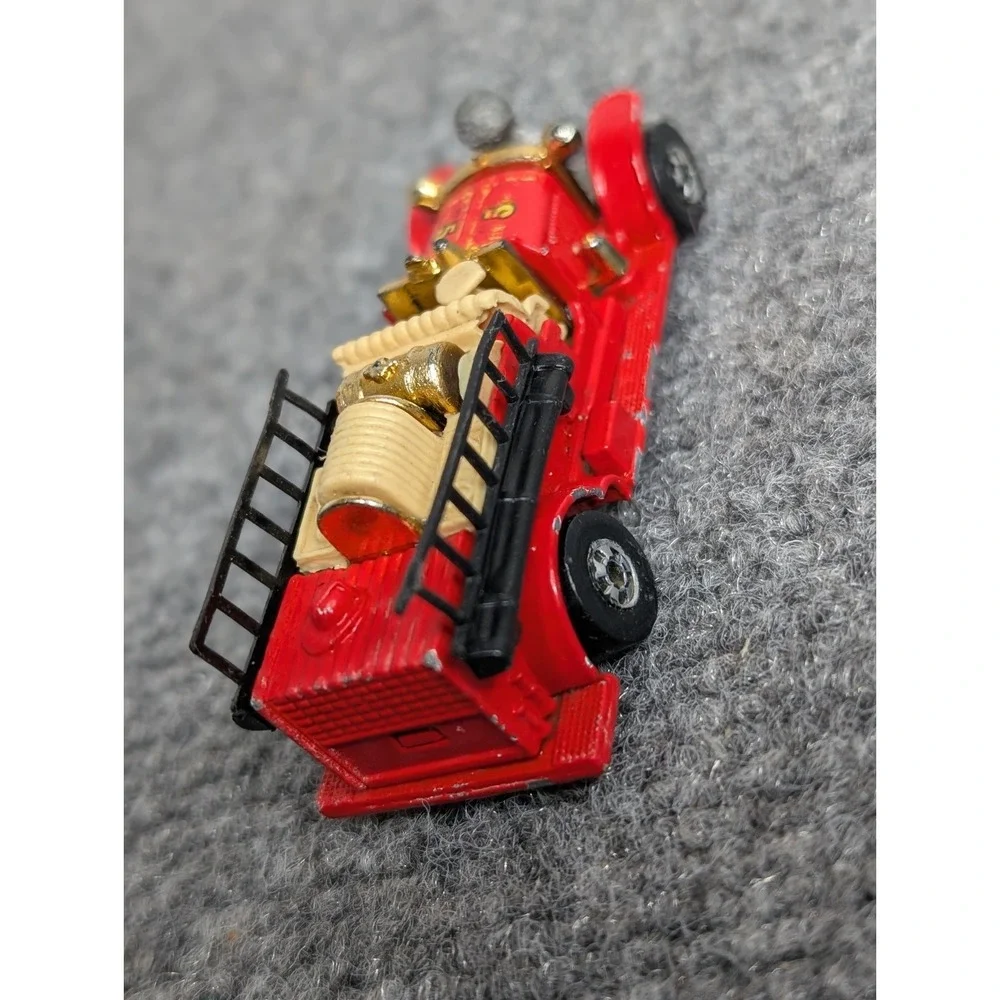 1980 HOT WHEELS OLD NUMBER 5 RED 1:64 DIECAST 3 1/8